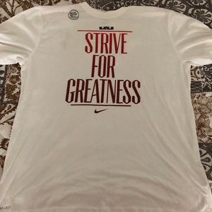 Nike Dri-Fit Lebron James Strive for Greatness